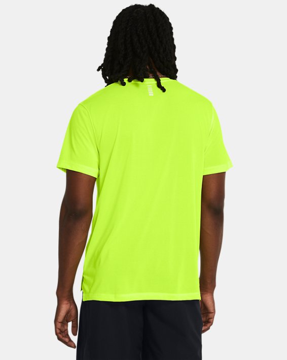 Men's UA Launch Short Sleeve, Green, pdpMainDesktop image number 1
